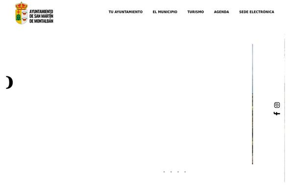 Manon theme site design template sample