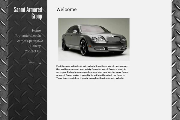 Displace theme site design template sample