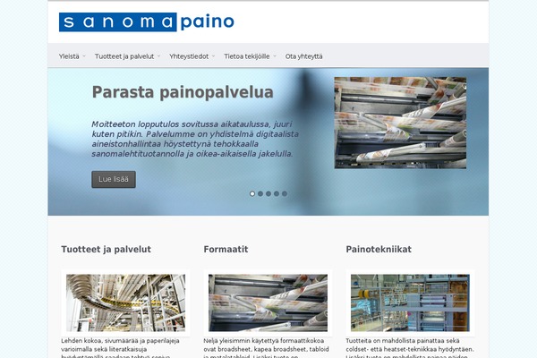 Site using 3D Tag Cloud plugin