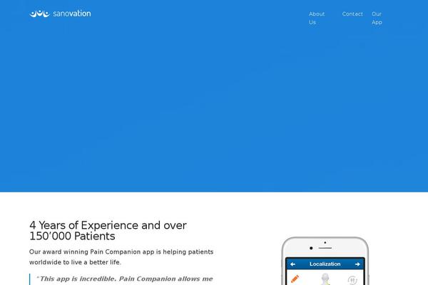 The Story Child theme site design template sample