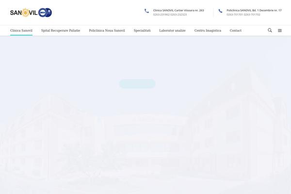 MediClinic theme site design template sample