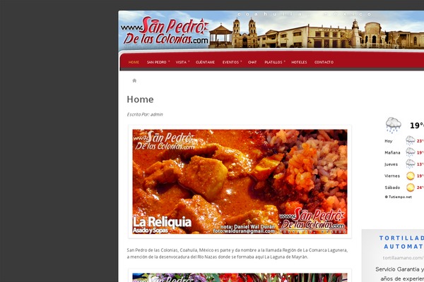 Site using Flex Slider for WP Rotator plugin