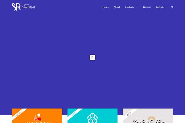 Infinite theme site design template sample