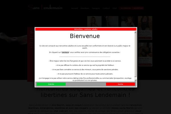 sans-lendemain.fr site used Gox