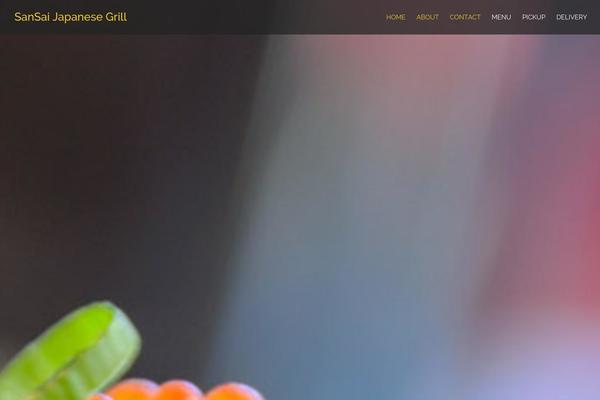 Pluto theme site design template sample