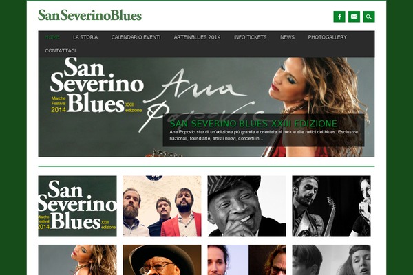 Magazino theme site design template sample