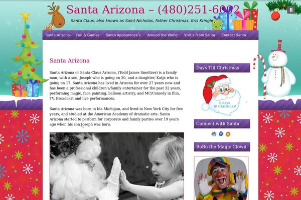 Site using Christmas Ball on Branch plugin