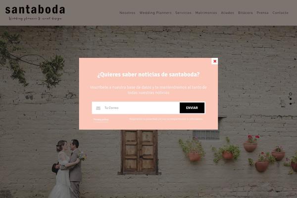 Jupiter theme site design template sample