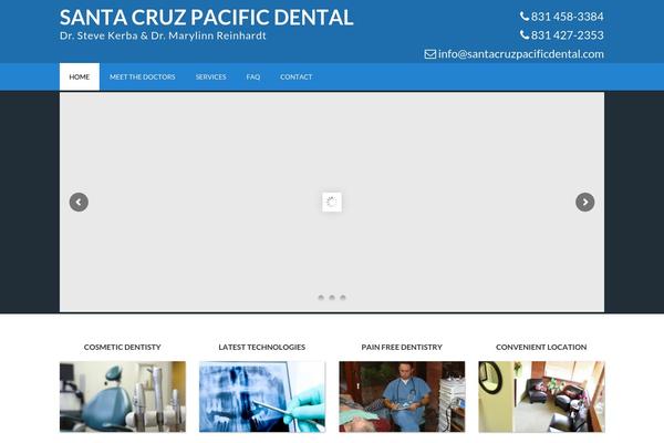 Outreach Pro theme site design template sample