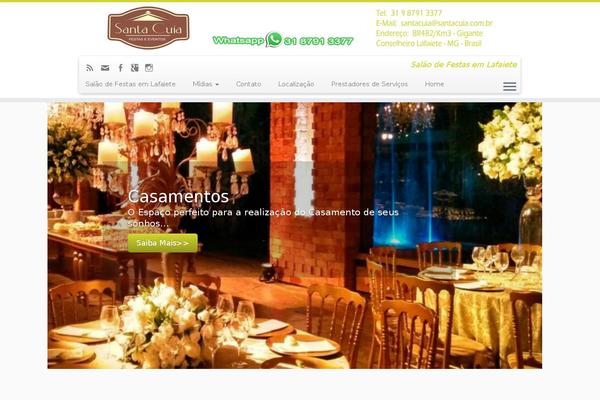 Site using Custom Facebook Feed plugin