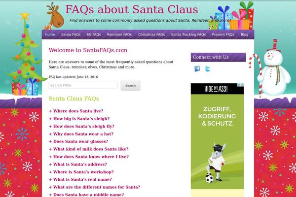 santafaqs.com site used ChristmasPress