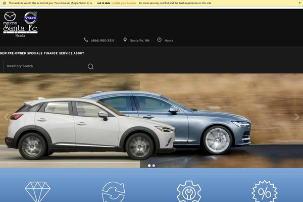 Borderland theme site design template sample