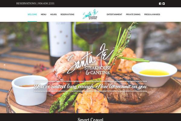 The Flavour theme site design template sample