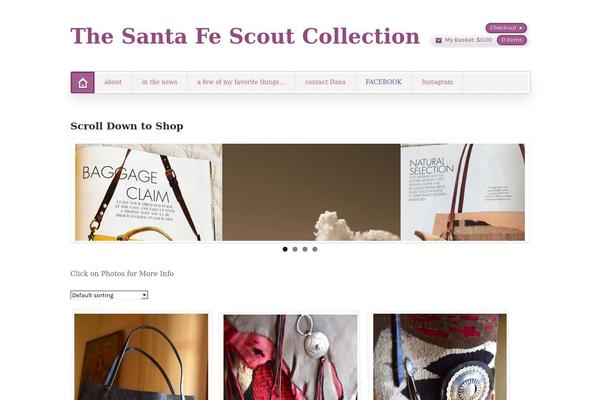 Artificer theme site design template sample