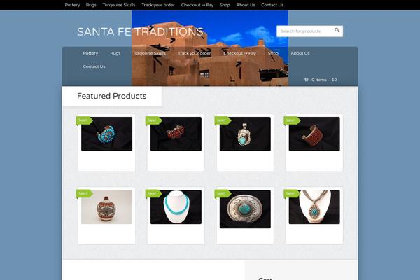 Wootique theme site design template sample