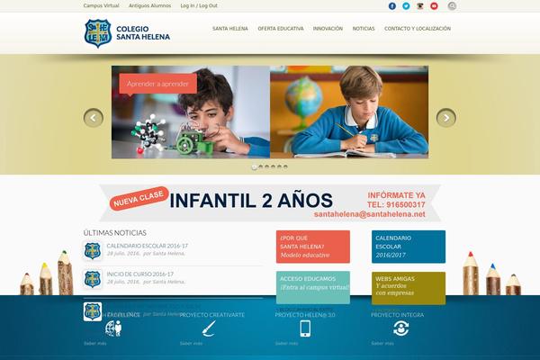 Flare theme site design template sample