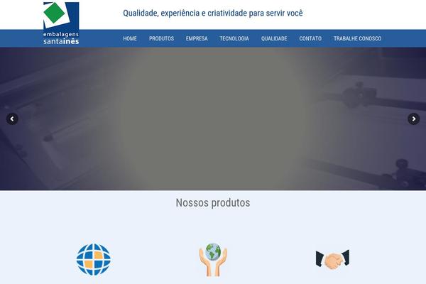 S theme site design template sample
