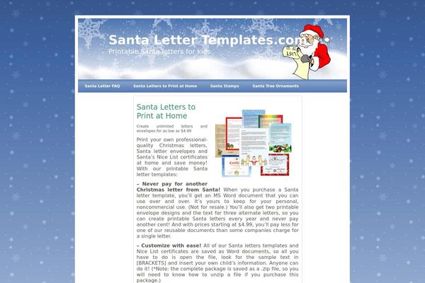 HolidayThemeSnow theme websites examples