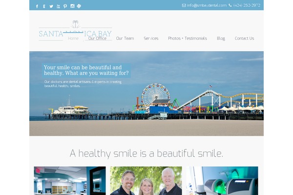 Falco theme site design template sample