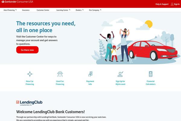 santanderconsumerusa.com site used Santander-corporate