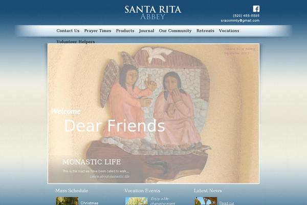 santaritaabbey.org site used Santarita-res
