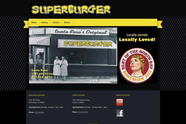 Gusteau theme site design template sample