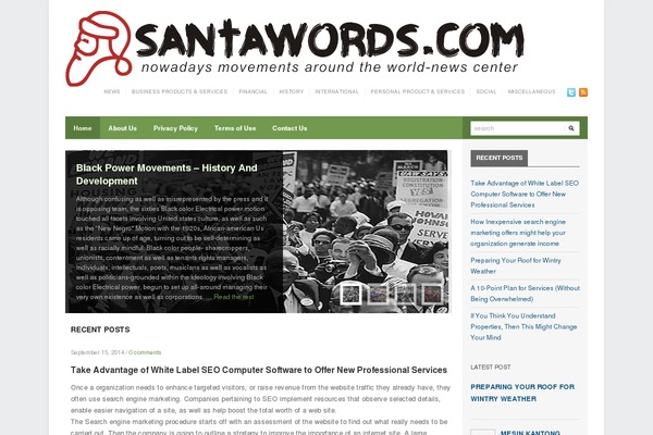 Erudito theme site design template sample