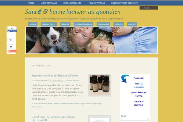 My Life theme site design template sample