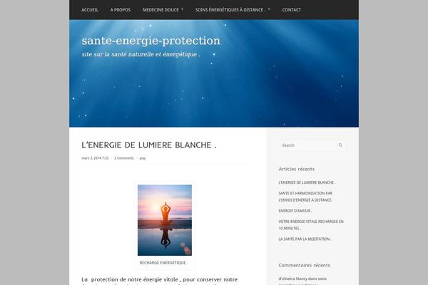 Paradise theme site design template sample