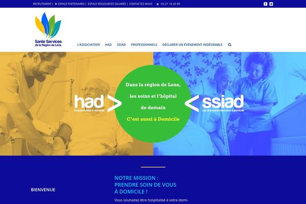 Site using Wp-floating-menu plugin