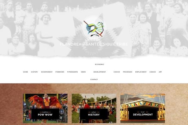 Maple theme site design template sample