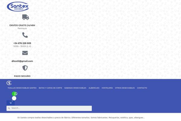 Site using Woo-search-box plugin