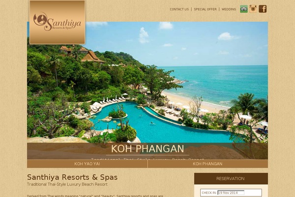 Site using Menu Image plugin