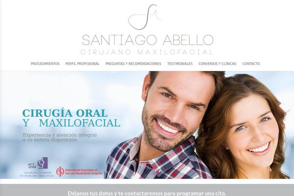 Blaszok Child theme site design template sample