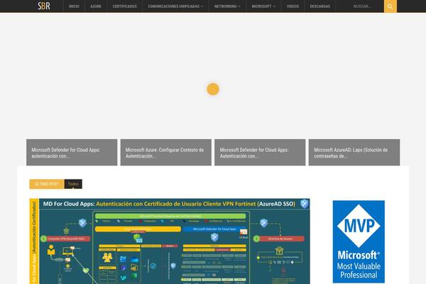 Site using Accesspress-social-pro plugin