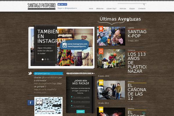 Wptraveler theme site design template sample