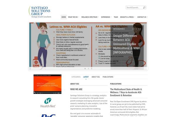 Editorial theme site design template sample