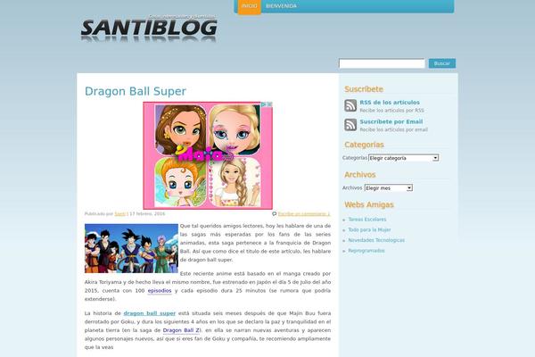 santiblog.com site used Internetizado