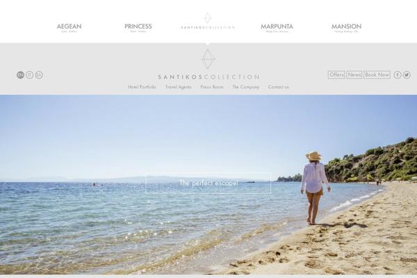 Site using Smooth Page Scroll to Top plugin