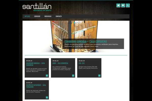 Magazino theme site design template sample