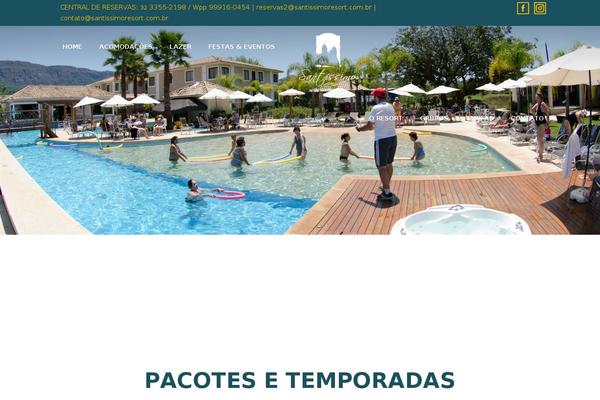 santissimoresort.com.br site used Santissimo