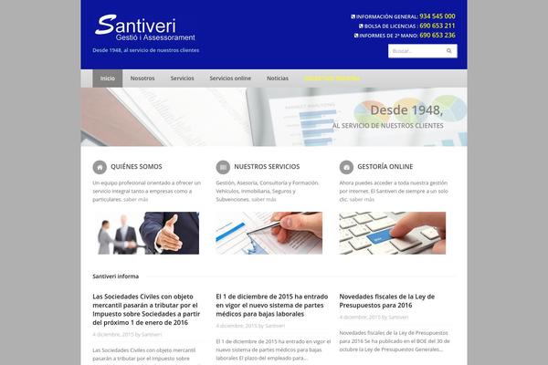 Backbone theme site design template sample