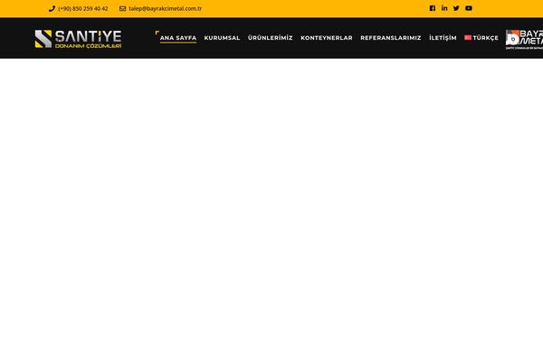 Structure theme site design template sample