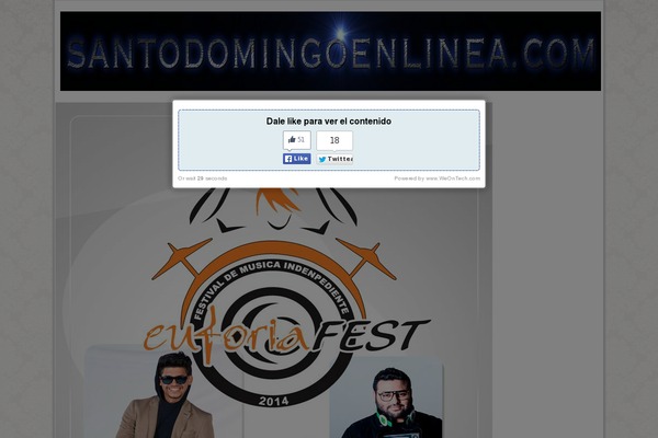santodomingoenlinea.com site used Newses