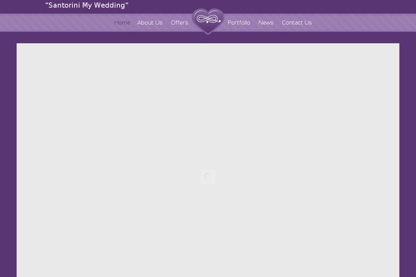 Wedding theme site design template sample
