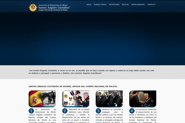 inFocus theme site design template sample