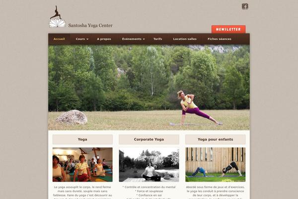 Earth theme site design template sample