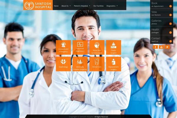 Interface theme site design template sample