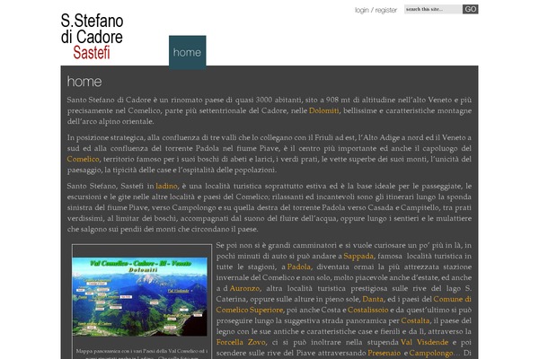 Delirium theme site design template sample