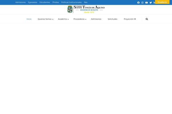 santotomas.edu.co site used Blossom-feminine-pro